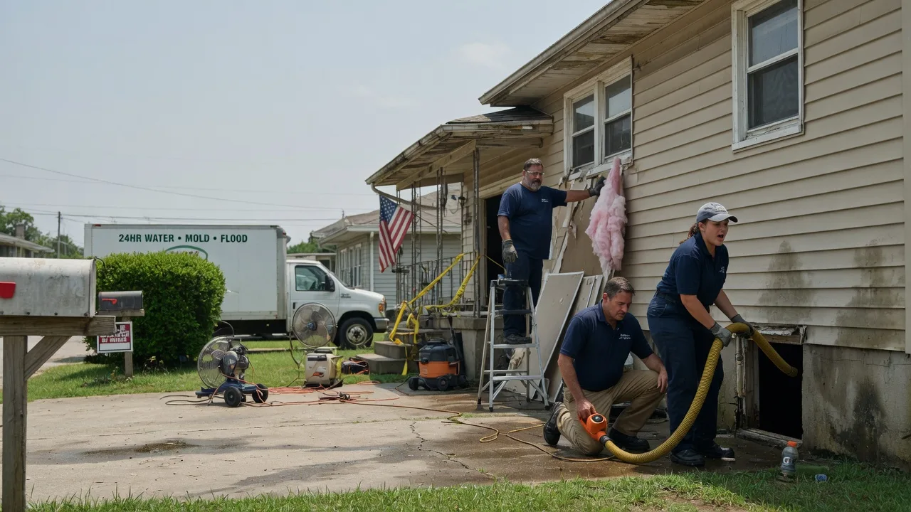 Water Damage Repair in Manhattan, IL near me